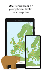 TunnelBear VPN gratis på iPhone