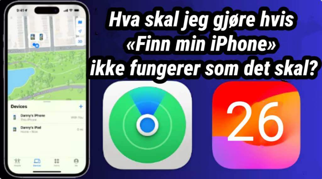Hva du kan gjøre hvis «Finn» ikke fungerer på iPhone