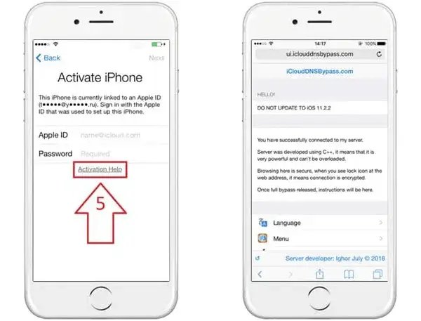 dns-opplåsing iCloud-låst iPhone gratis
