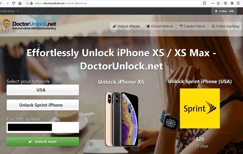 doctorunlock verktøy for opplåsing av iPhone iCloud