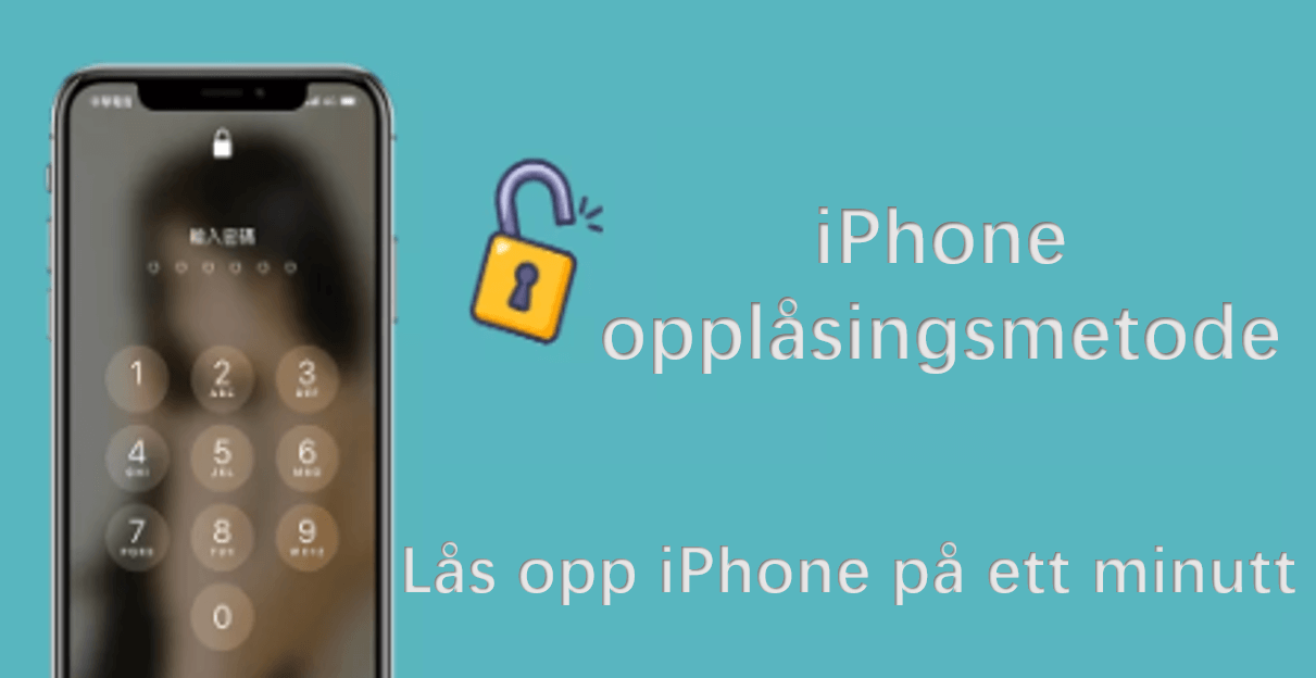 Slik låser du opp iPhone med glemt passord