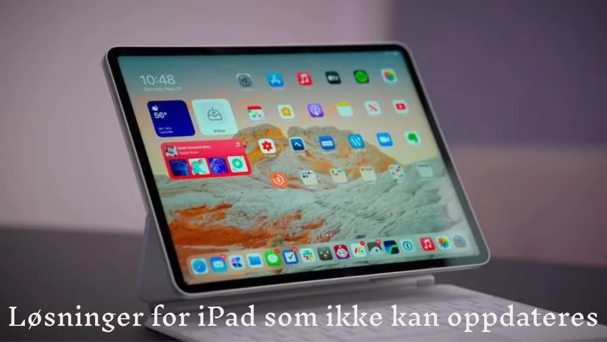 iPad kan ikke oppdateres