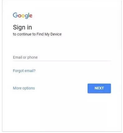 logge på Google-kontoen