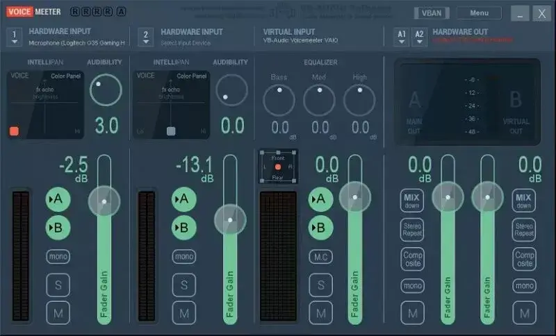 Voicemeeter - stemmemodulator for barn