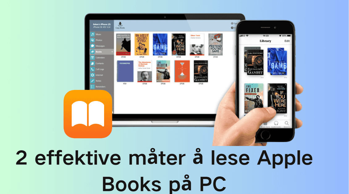 2 Effektiv måte å lese Apple-bøker på PC