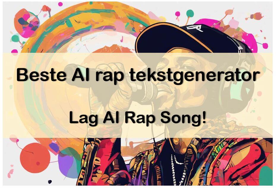 Bruk den beste AI rap-tekstgeneratoren til å lage en AI Rap sang!