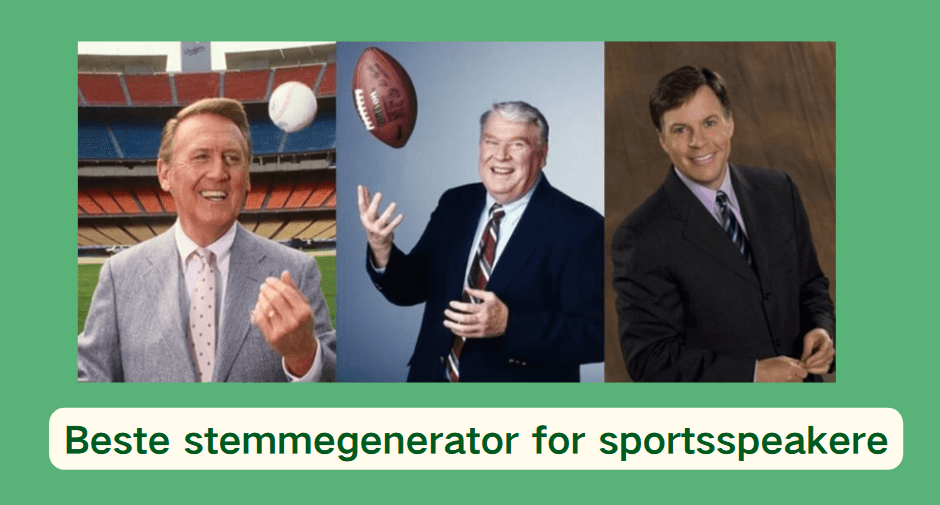 generator for sportsspeaker-stemme