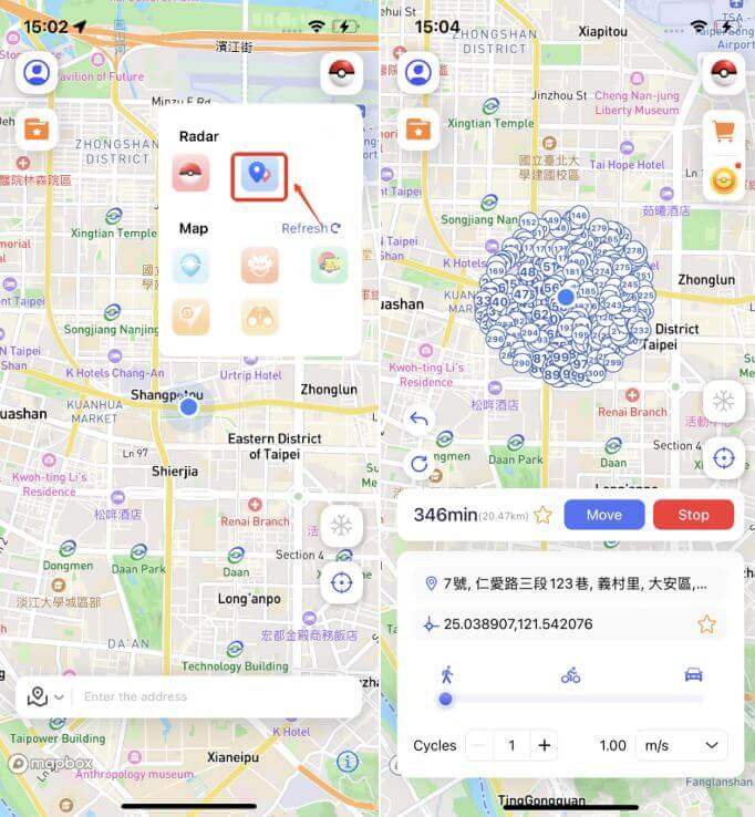 pokemon go ruteguide