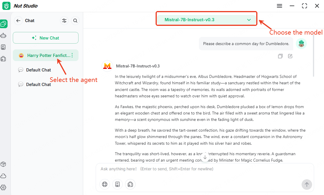 try prompts nutstudio