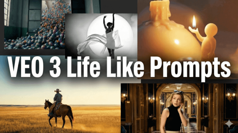 life like video prompts veo 3