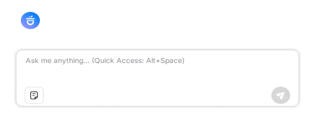 AI Text Selection Toolbar