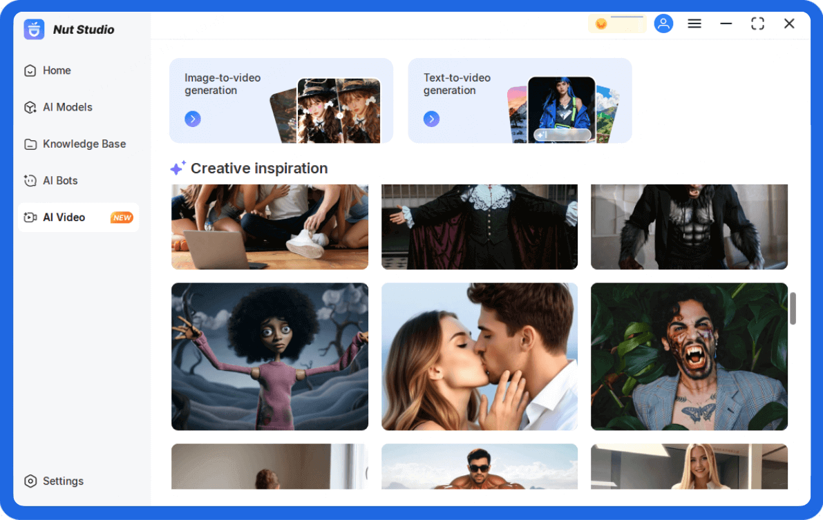 Nut Studio Chat Window