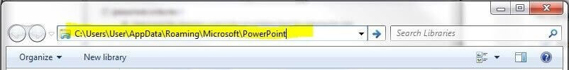 powerpoint page down