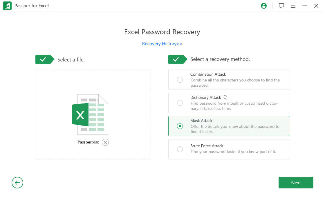 Passper for Excel 3.8.0.2 for iphone instal