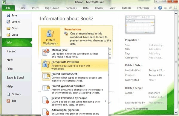 How to Decrypt Excel File 2003-2021 with/without Password