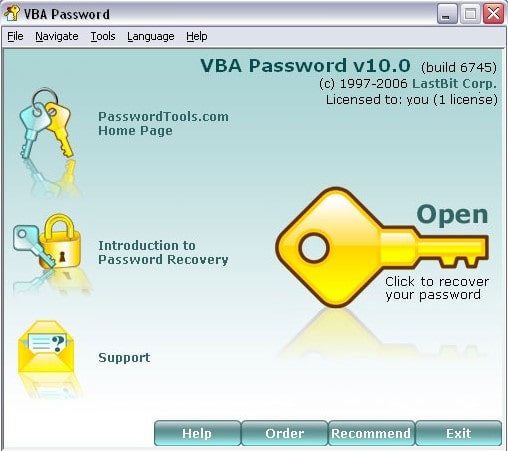 lastbit vba password recovery