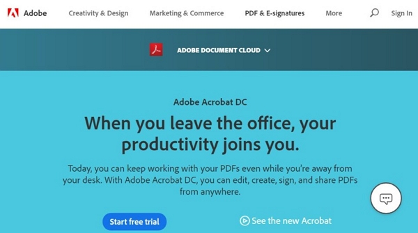 adobe acrobat reader dc