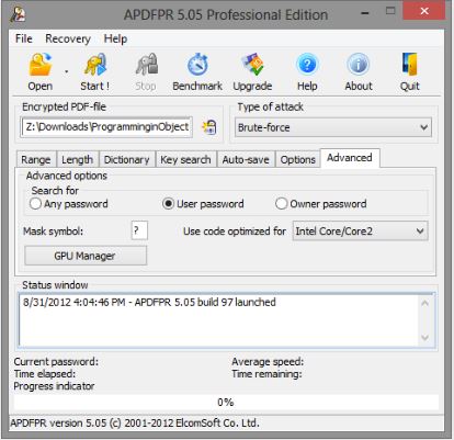 coupon code for zip password recovery professional