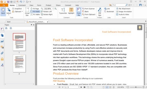 foxit pdf reader review