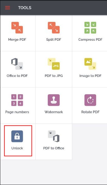 how to recover password for pdf file on android tablet