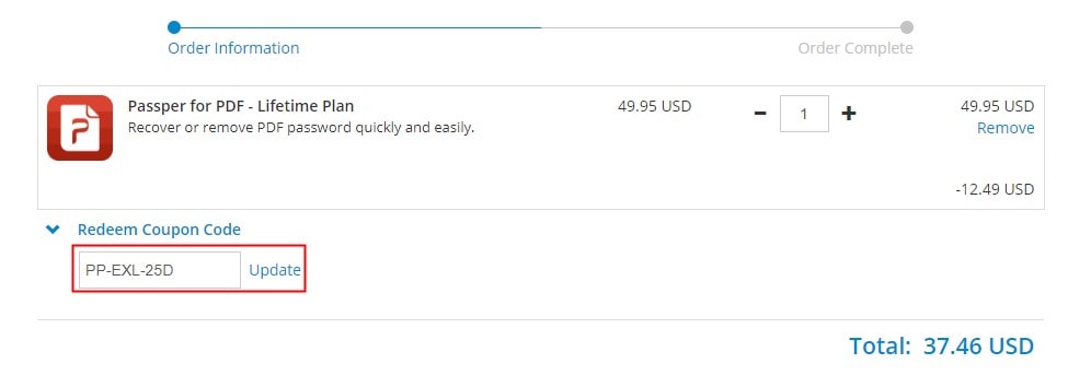 pdf enter coupon code
