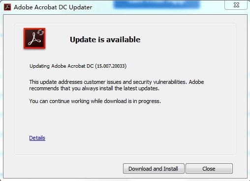 update adobe acrobat