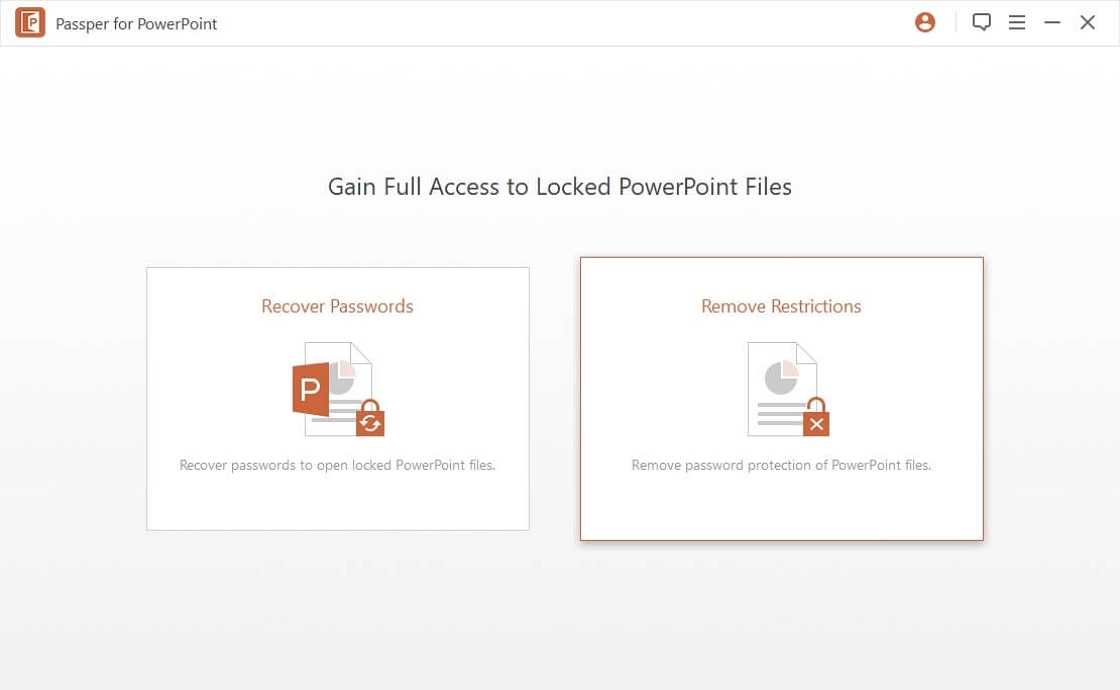 remove restrictions from powerpoint