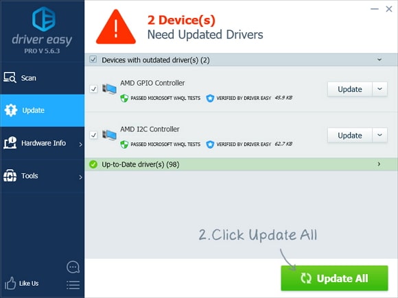 driver easy update