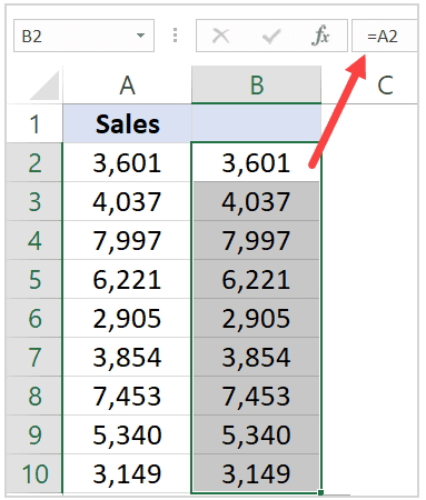 conditional formatting