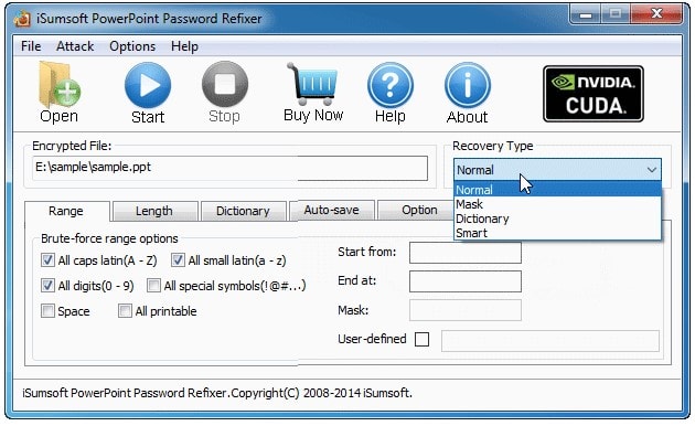 isumsoft powerpoint password refixer