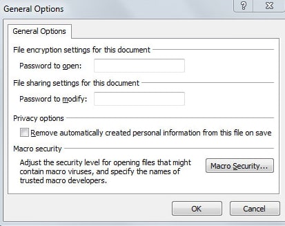 password to modify powerpoint