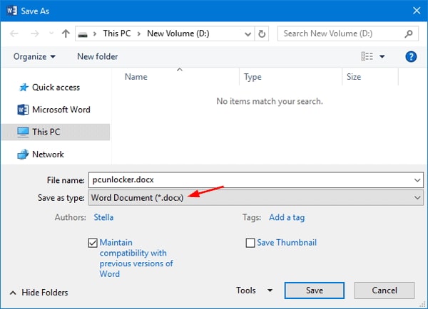 how to unlock a protected word document