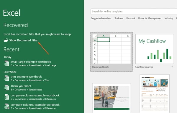 5 Ways to Recover Unsaved Deleted Excel File for Free