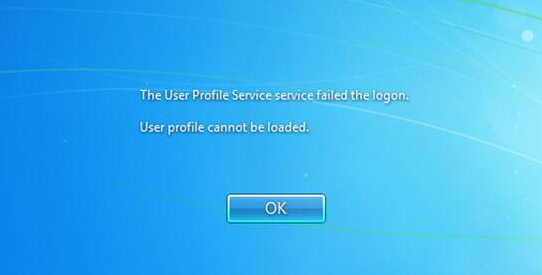 user profile service failed the logon