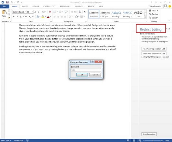  SOLVED How To Remove Protection From Word Document Without Password