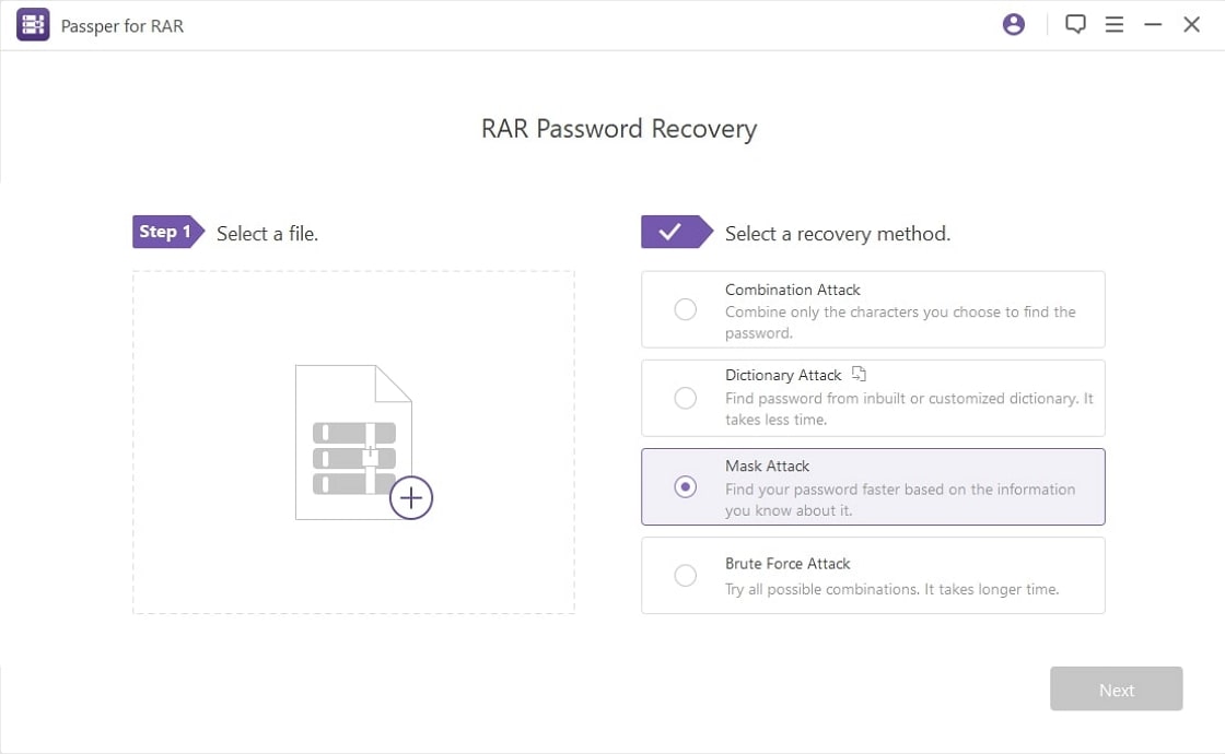 Importuj archiwum rar do passpera dla rar