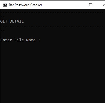  unrar file protetto da password con cmd 