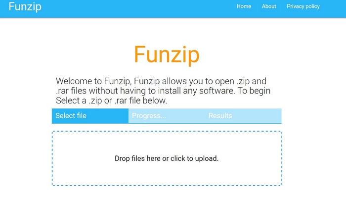 funzip