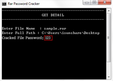 How To Crack Rar Winrar Password With Cmd