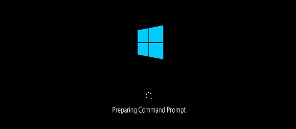 command prompt at boot