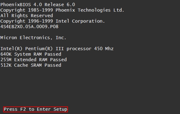 dell enter bios