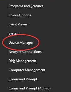 device manager