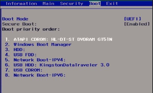 lenovo boot