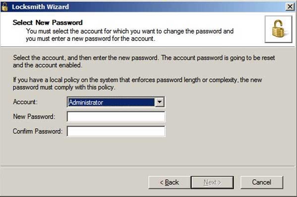 reset password with msdart