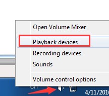 playback device