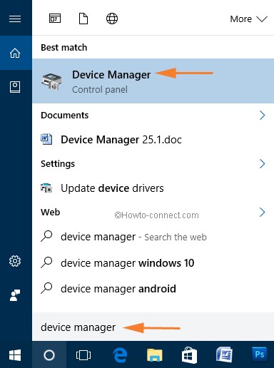 device manager