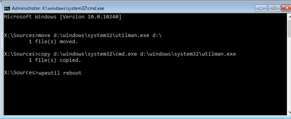 command prompt