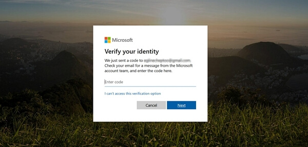 verify your identity