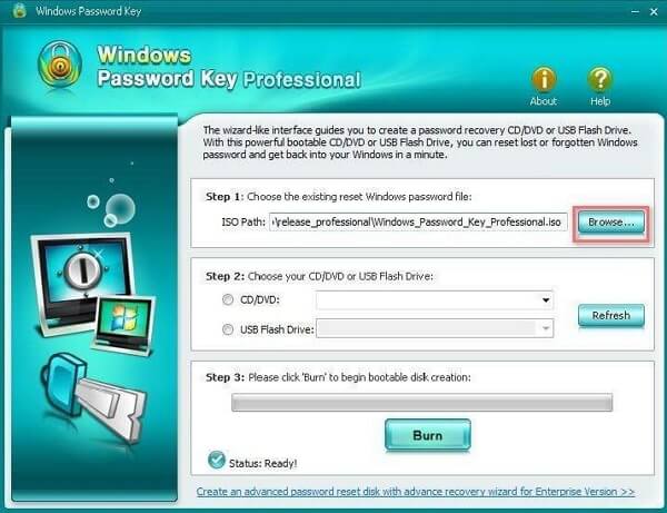 windows password key
