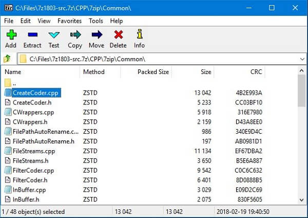 zip file reader free download for windows 7